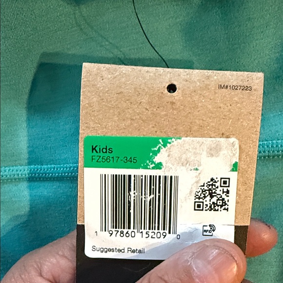 Nike Kids Turquoise Leggings - Picture 4 of 6